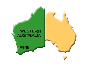 Western Australia map